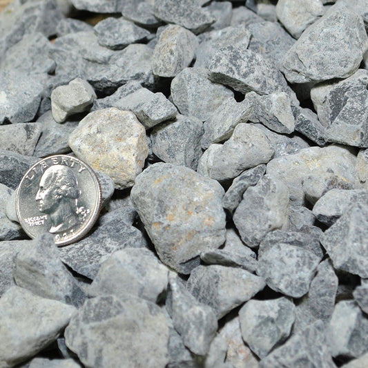 3/4 Crushed Rock, Top View