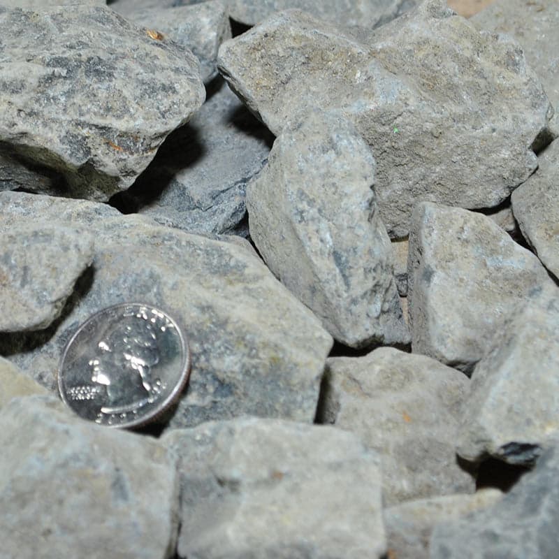 Close-up of 1 1/2" Crushed Rock